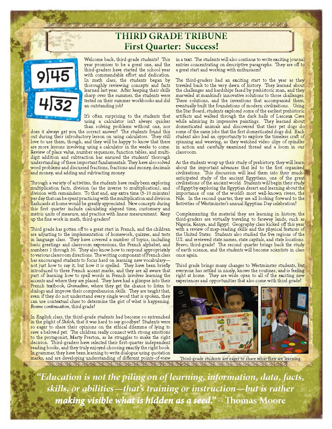 Third_Grade_Tribune____November_2012