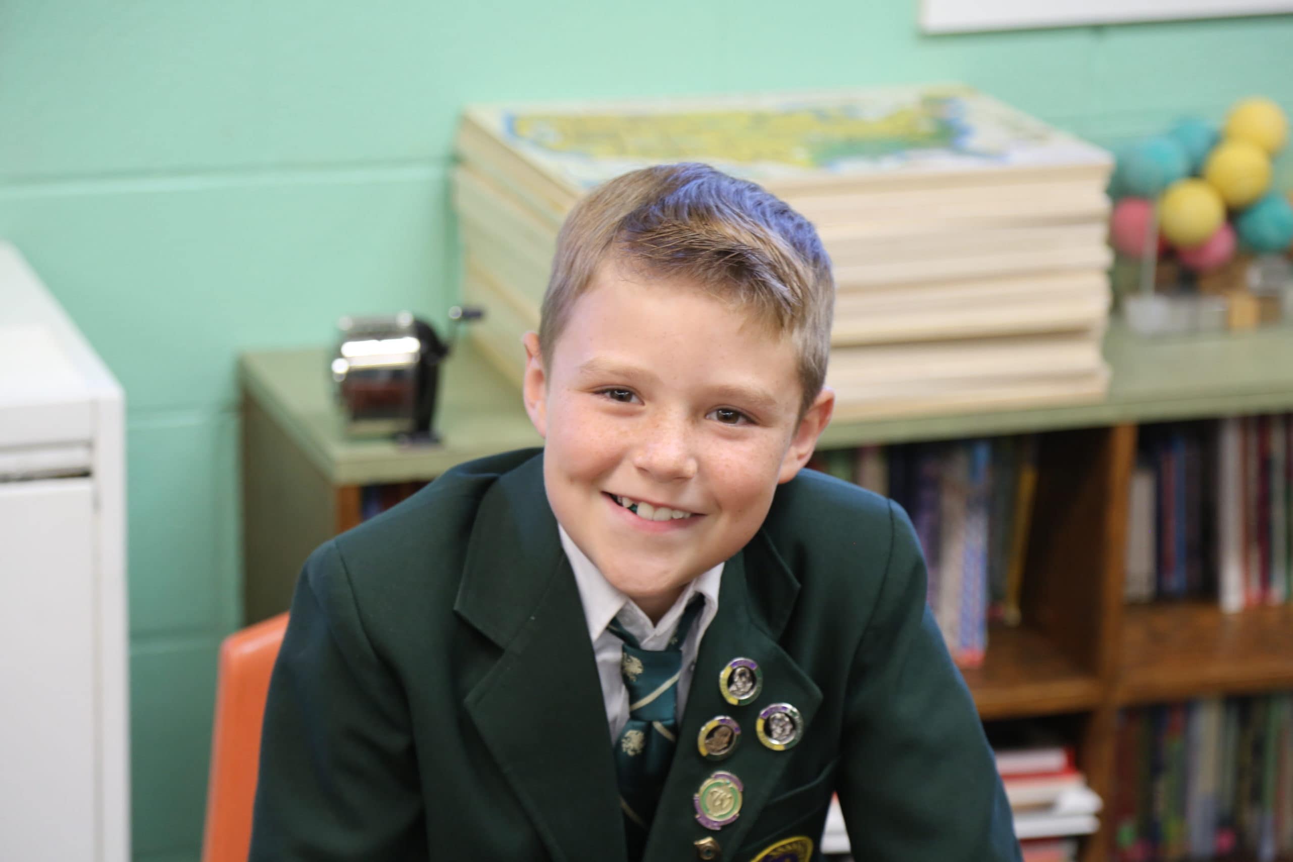 Best Private Middle School in Annandale VA | Student Smiling at Camera